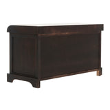 SAFAVIEH Euphemia Brown Woven Storage Basket Bench - 33.5" x 16.1" x 19.9" - 34Wx16Dx20H