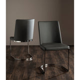 SAFAVIEH Felipa Mid-Century Modern White Dining Chair (Set of 2) - 18.5" x 22.3" x 33.5" - 19Wx22Dx34H