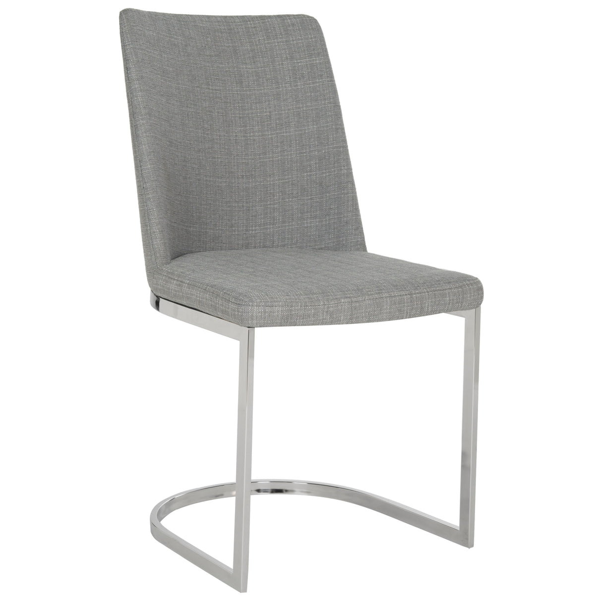 SAFAVIEH Felipa Mid-Century Modern White Dining Chair (Set of 2) - 18.5" x 22.3" x 33.5" - 19Wx22Dx34H