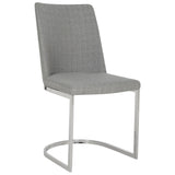 SAFAVIEH Felipa Mid-Century Modern White Dining Chair (Set of 2) - 18.5" x 22.3" x 33.5" - 19Wx22Dx34H