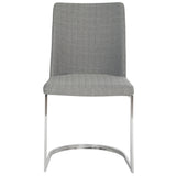SAFAVIEH Felipa Mid-Century Modern White Dining Chair (Set of 2) - 18.5" x 22.3" x 33.5" - 19Wx22Dx34H