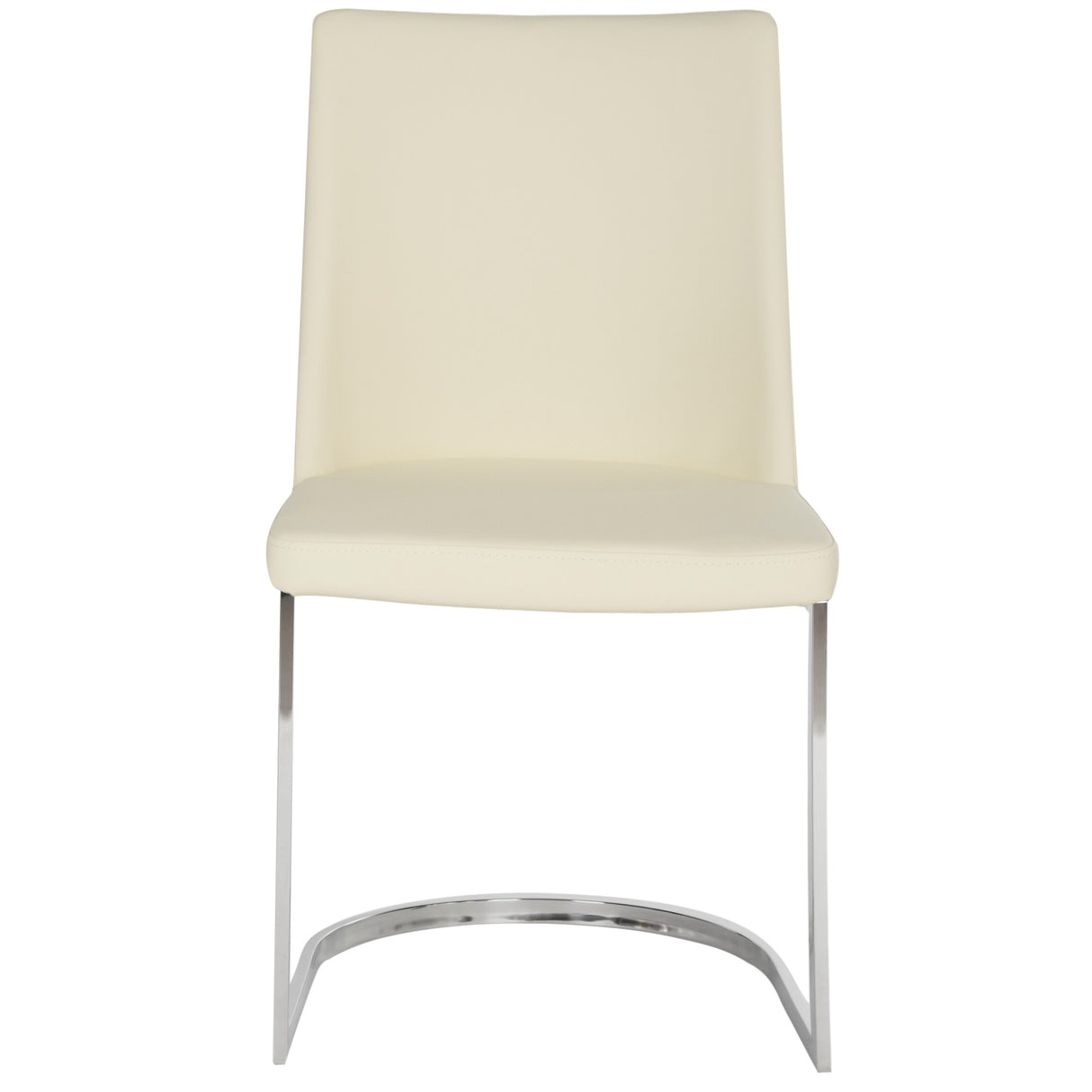 SAFAVIEH Felipa Mid-Century Modern White Dining Chair (Set of 2) - 18.5" x 22.3" x 33.5" - 19Wx22Dx34H