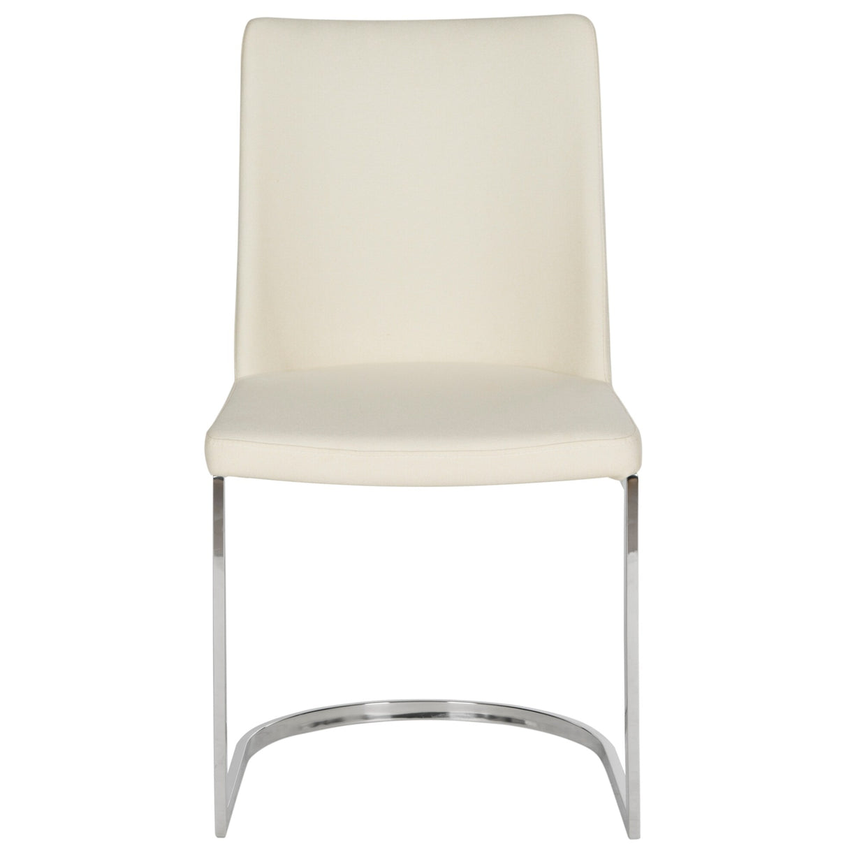 SAFAVIEH Felipa Mid-Century Modern White Dining Chair (Set of 2) - 18.5" x 22.3" x 33.5" - 19Wx22Dx34H