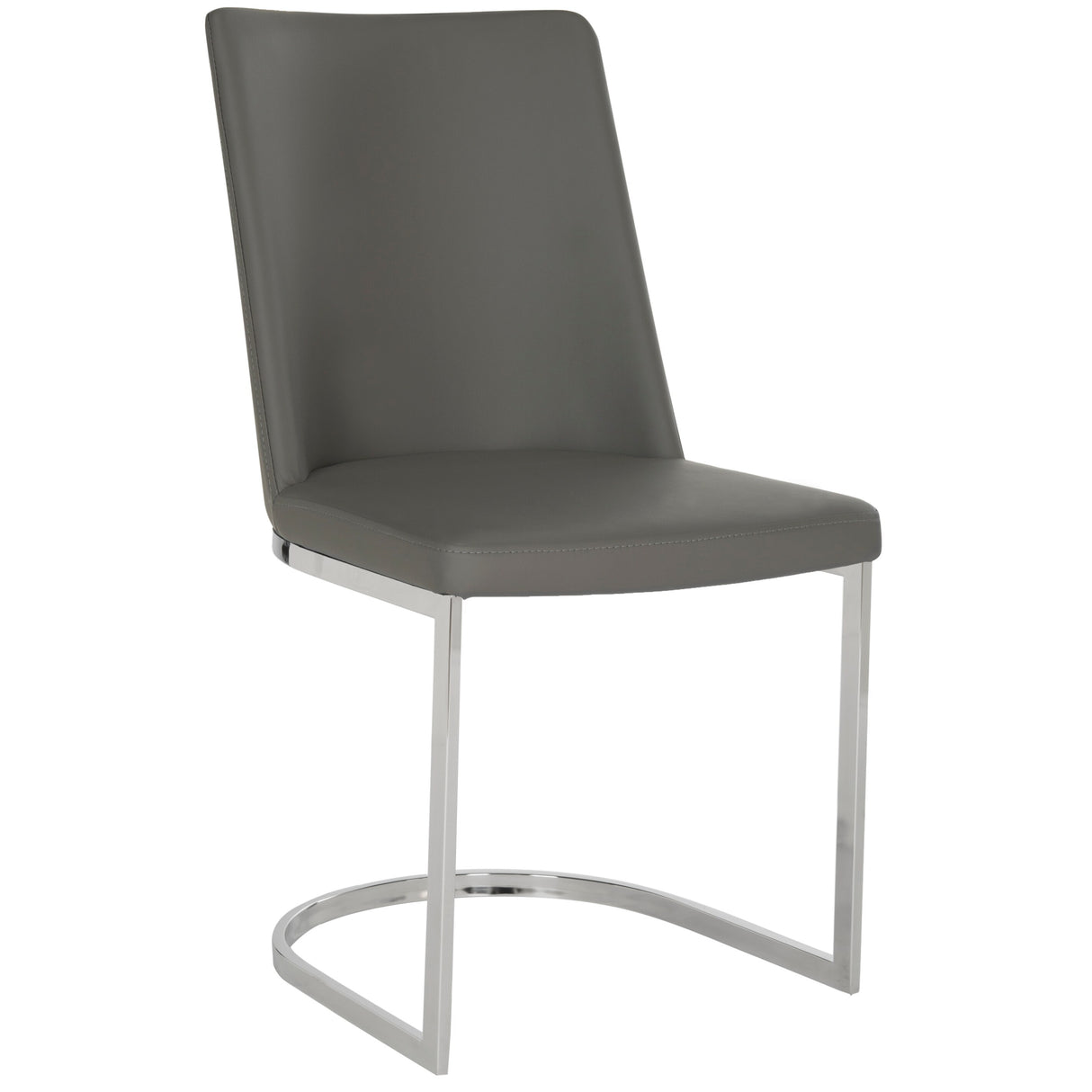 SAFAVIEH Felipa Mid-Century Modern White Dining Chair (Set of 2) - 18.5" x 22.3" x 33.5" - 19Wx22Dx34H