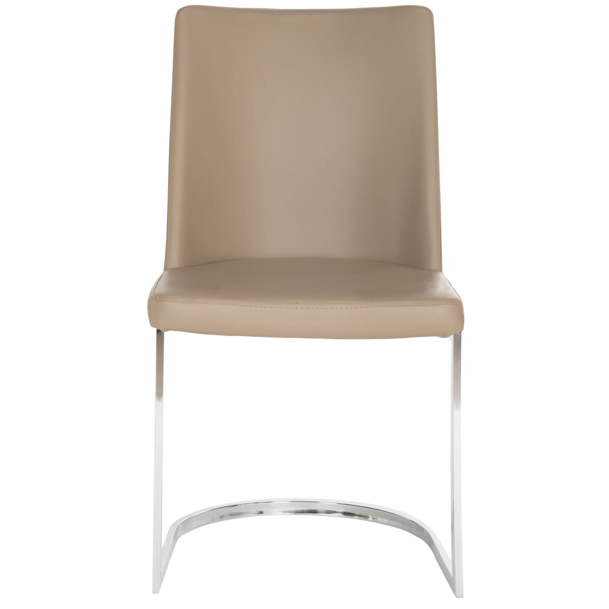 SAFAVIEH Felipa Mid-Century Modern White Dining Chair (Set of 2) - 18.5" x 22.3" x 33.5" - 19Wx22Dx34H