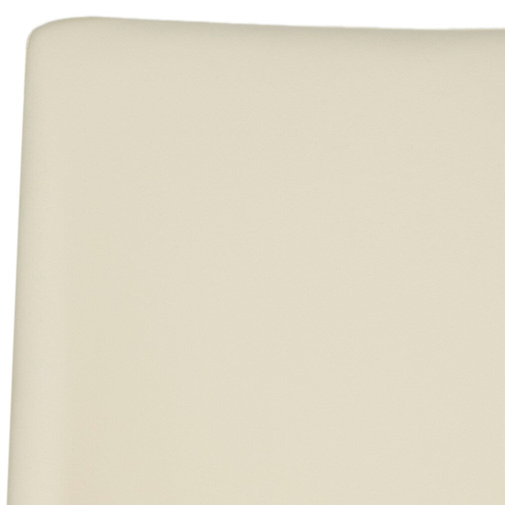 SAFAVIEH Felipa Mid-Century Modern White Dining Chair (Set of 2) - 18.5" x 22.3" x 33.5" - 19Wx22Dx34H