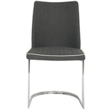 SAFAVIEH Felipa Mid-Century Modern White Dining Chair (Set of 2) - 18.5" x 22.3" x 33.5" - 19Wx22Dx34H