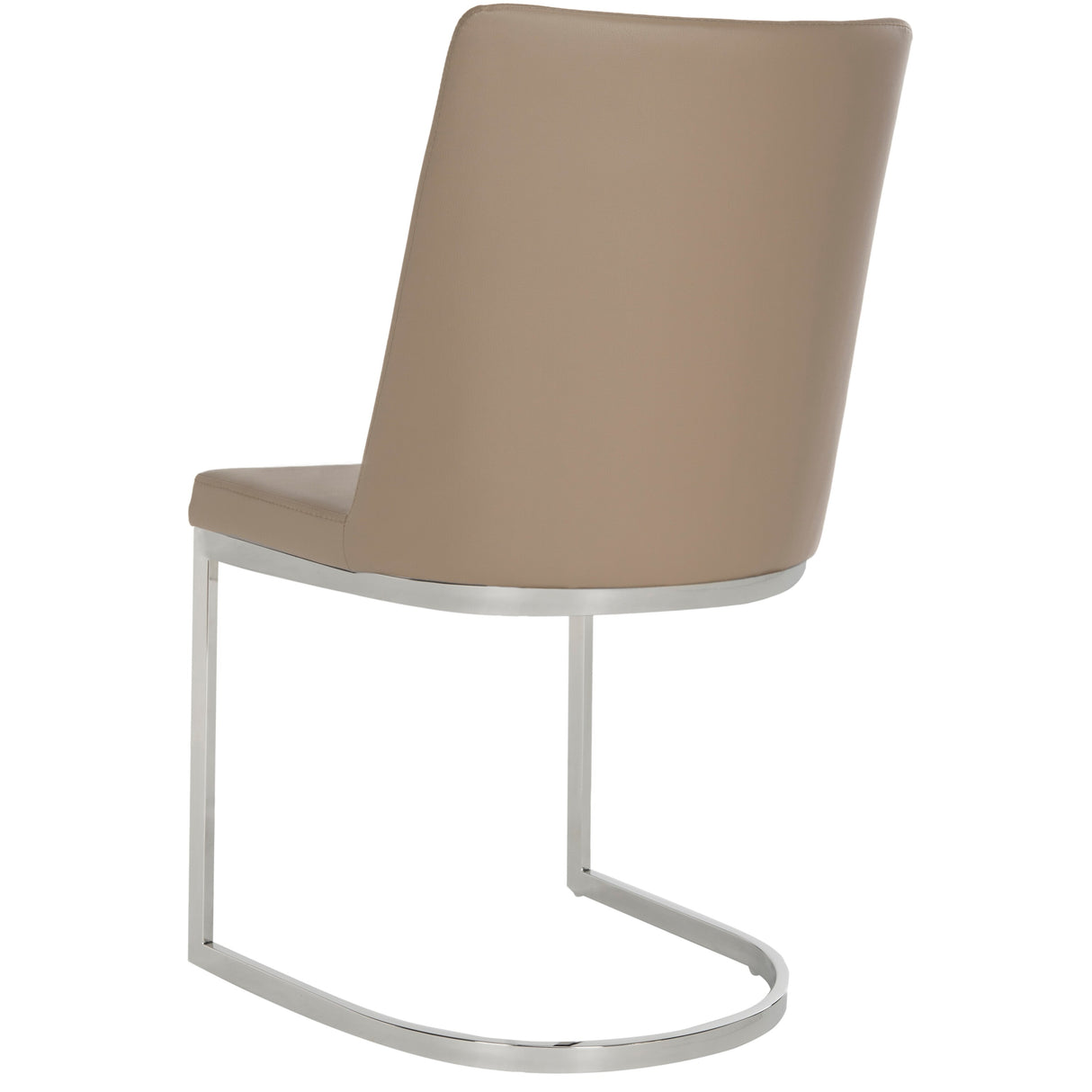SAFAVIEH Felipa Mid-Century Modern White Dining Chair (Set of 2) - 18.5" x 22.3" x 33.5" - 19Wx22Dx34H