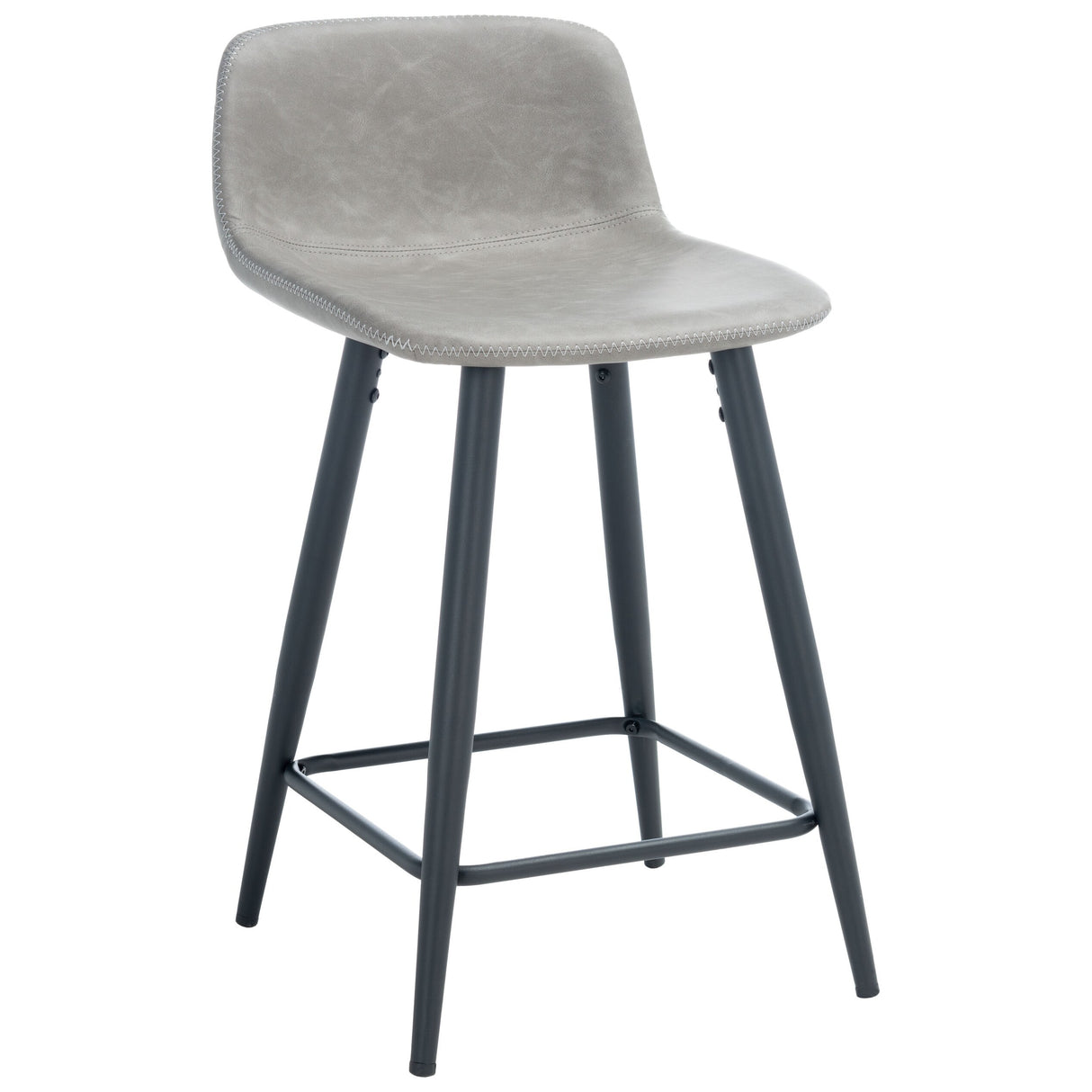 SAFAVIEH Flo 24-inch Counter Stool - 19.7" x 17" x 31.1" - 20Wx17Dx31H