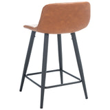 SAFAVIEH Flo 24-inch Counter Stool - 19.7" x 17" x 31.1" - 20Wx17Dx31H