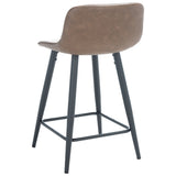 SAFAVIEH Flo 24-inch Counter Stool - 19.7" x 17" x 31.1" - 20Wx17Dx31H