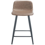 SAFAVIEH Flo 24-inch Counter Stool - 19.7" x 17" x 31.1" - 20Wx17Dx31H