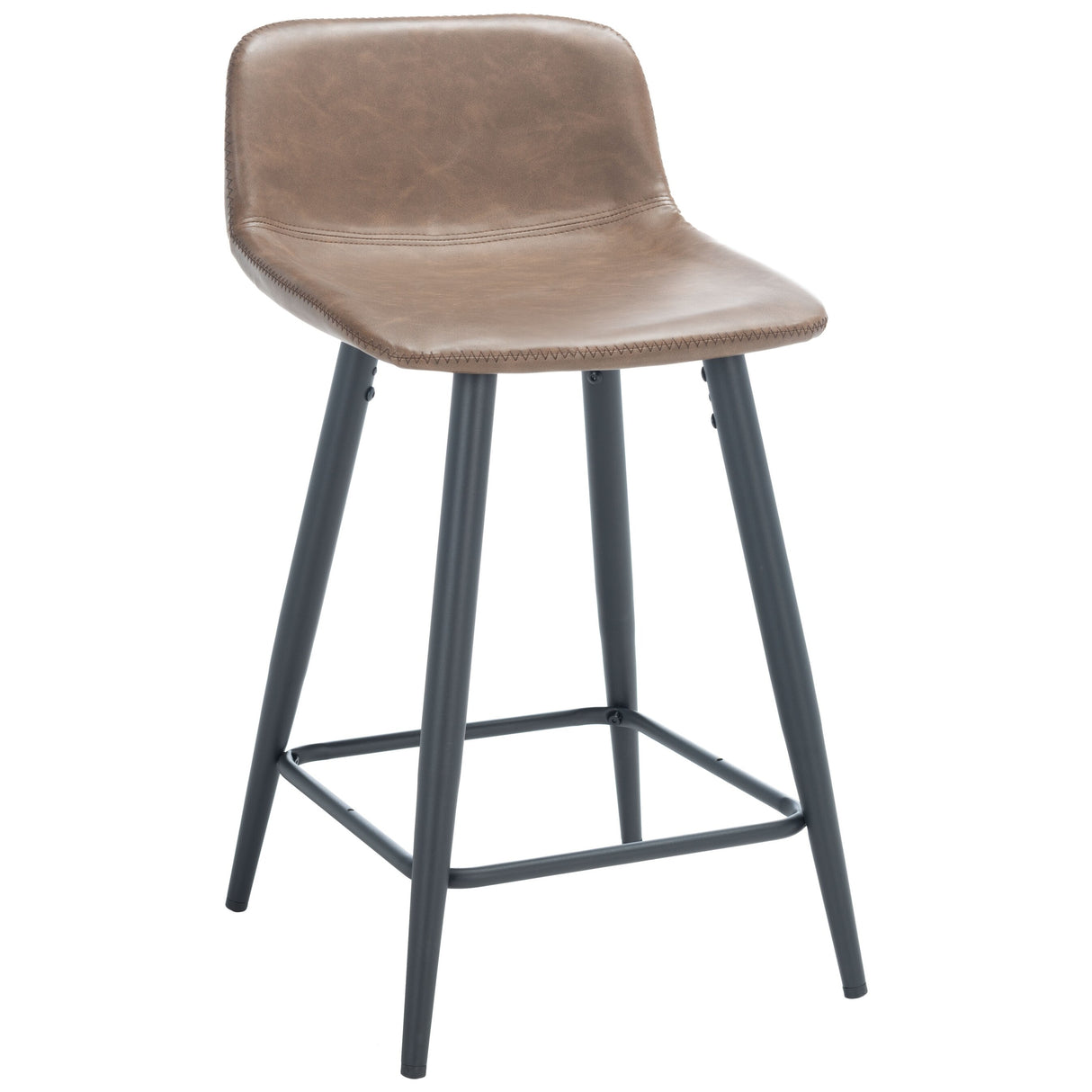 SAFAVIEH Flo 24-inch Counter Stool - 19.7" x 17" x 31.1" - 20Wx17Dx31H