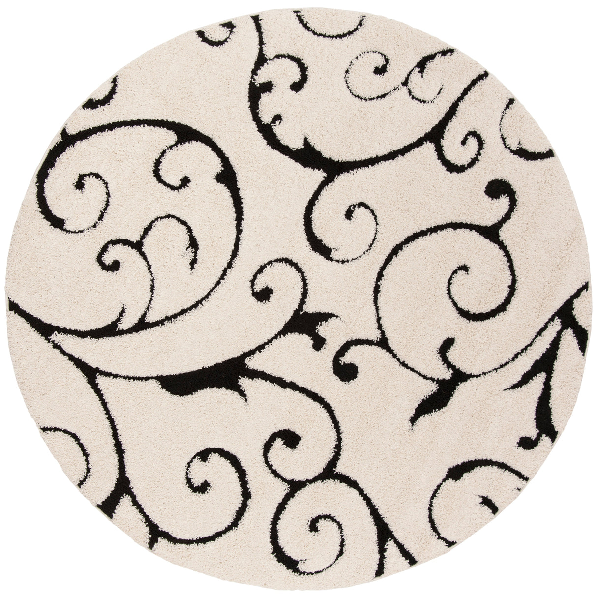 SAFAVIEH Florida Ryung Shag Scroll 1.2-inch Thick Textured Rug