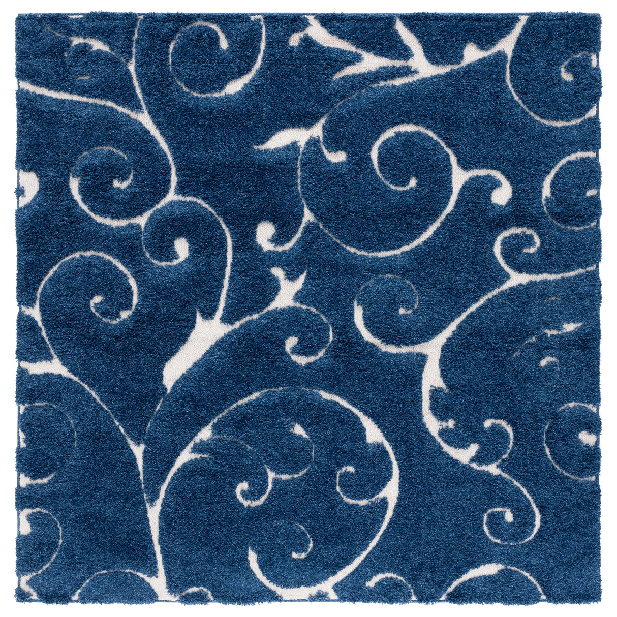 SAFAVIEH Florida Ryung Shag Scroll 1.2-inch Thick Textured Rug
