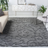 SAFAVIEH Florida Ryung Shag Scroll 1.2-inch Thick Textured Rug
