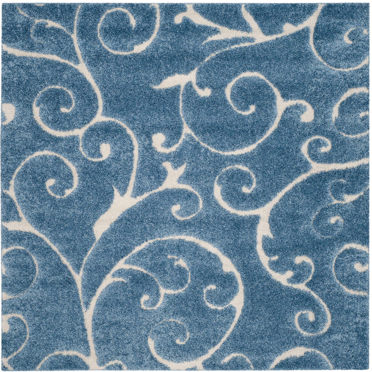SAFAVIEH Florida Ryung Shag Scroll 1.2-inch Thick Textured Rug