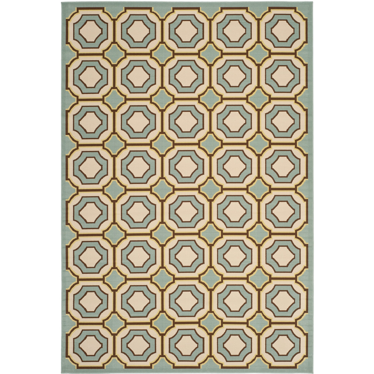 SAFAVIEH Hampton Izat Modern Indoor/ Outdoor Waterproof Patio Backyard