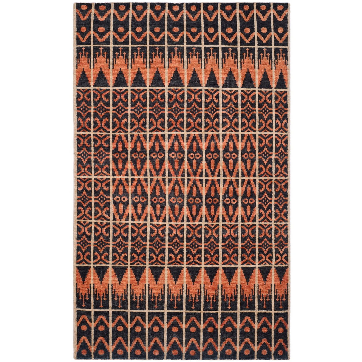 SAFAVIEH Hand-knotted Kenya Aqila Southwestern Tribal Wool Rug