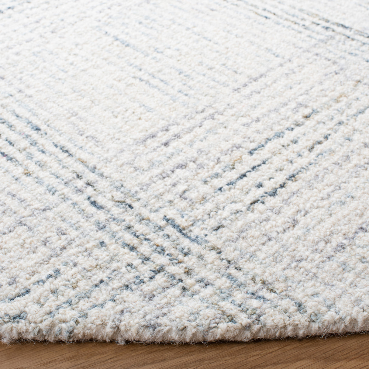 SAFAVIEH Handmade Abstract Catela Checkered Wool Rug