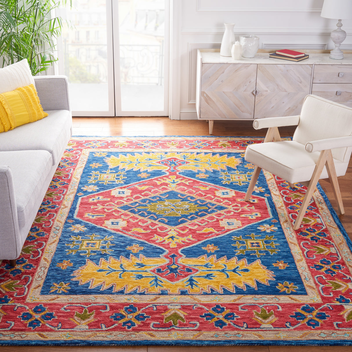 SAFAVIEH Handmade Aspen Anicette Bohemian Wool Rug