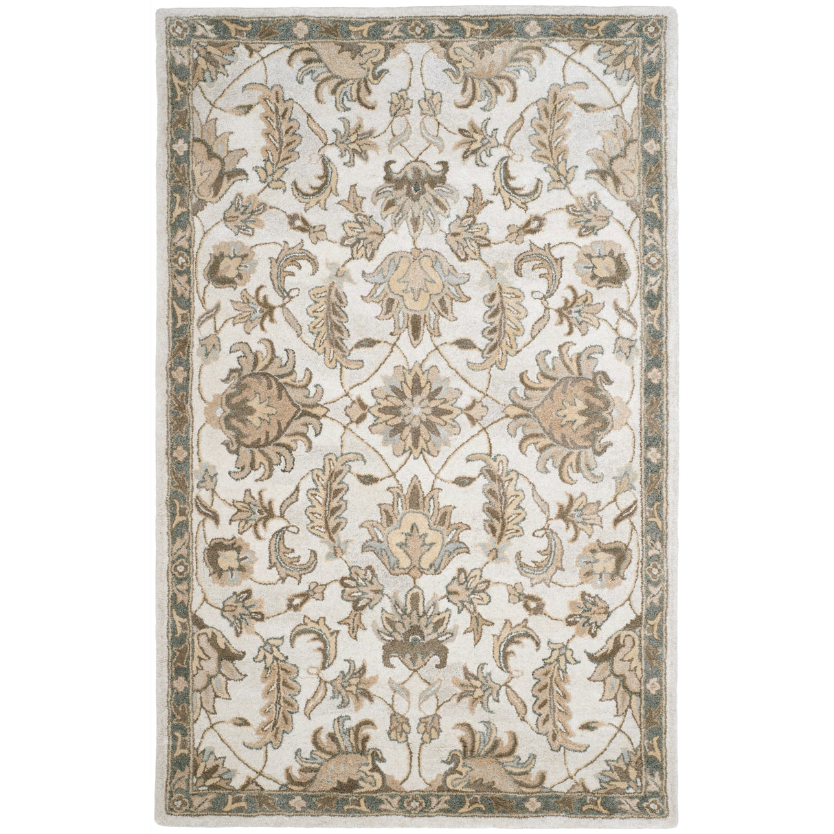 SAFAVIEH Handmade Bella Veselka Modern Floral Wool Rug