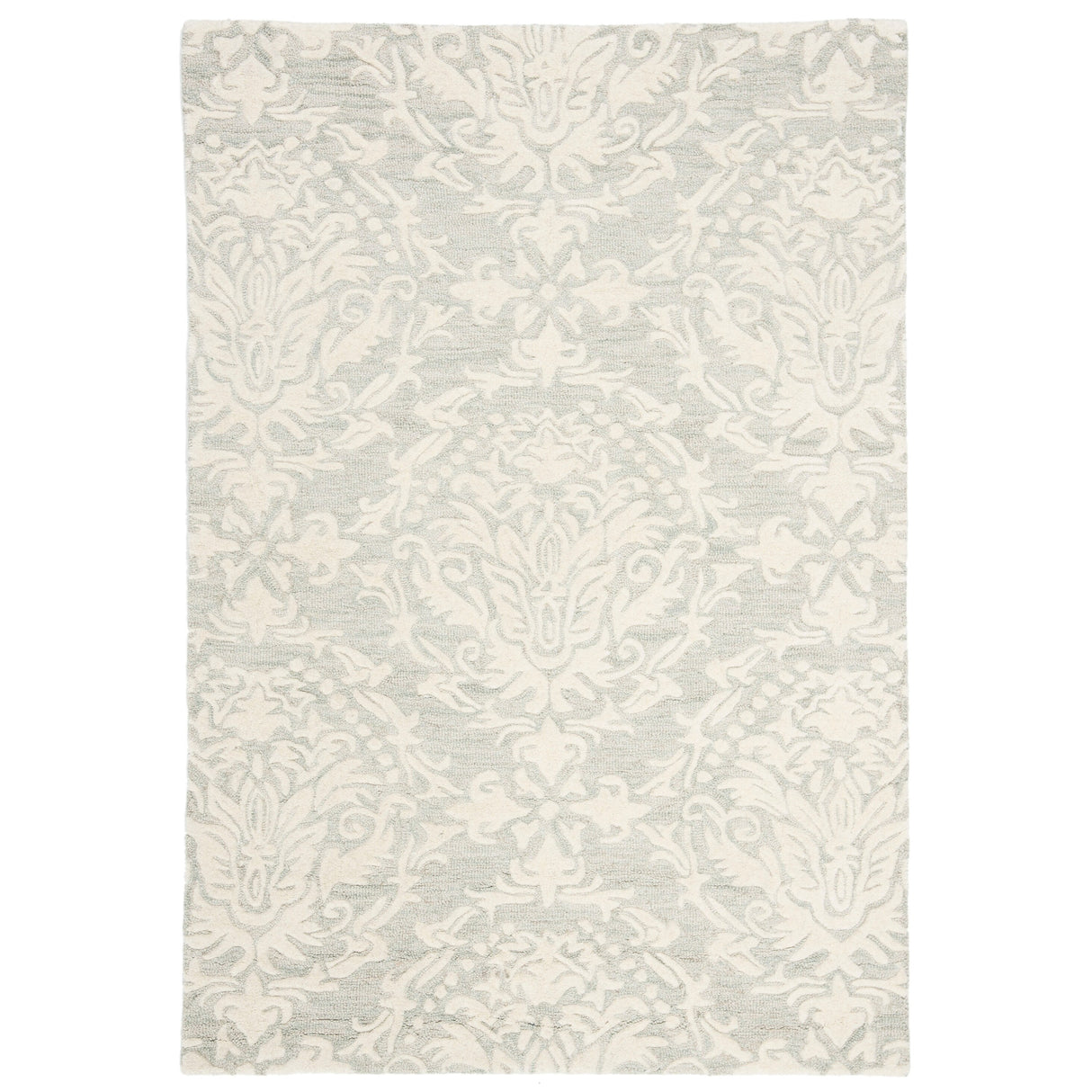 SAFAVIEH Handmade Blossom Ambroisine Modern Floral Wool Rug