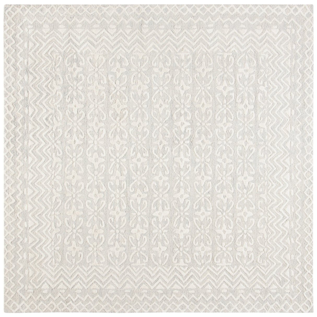 SAFAVIEH Handmade Blossom Barbara Modern Floral Wool Rug