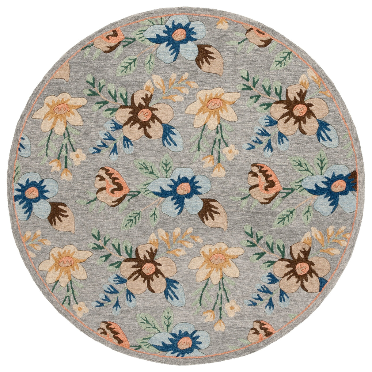 SAFAVIEH Handmade Blossom Geskea Modern & Contemporary Wool Rug