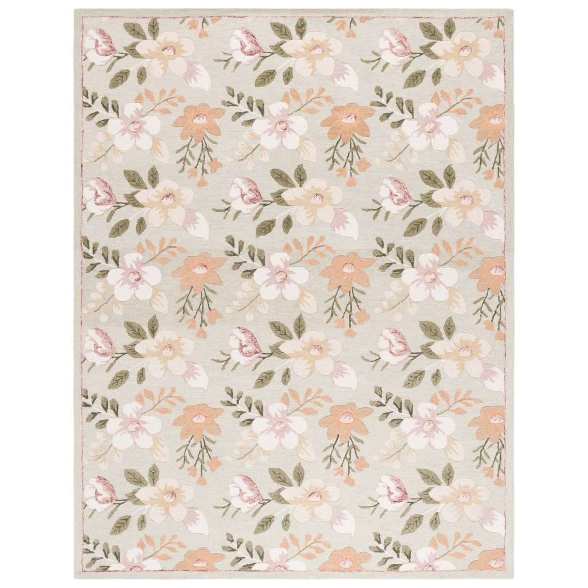 SAFAVIEH Handmade Blossom Geskea Modern & Contemporary Wool Rug