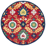SAFAVIEH Handmade Blossom Malka Floral Wool Rug