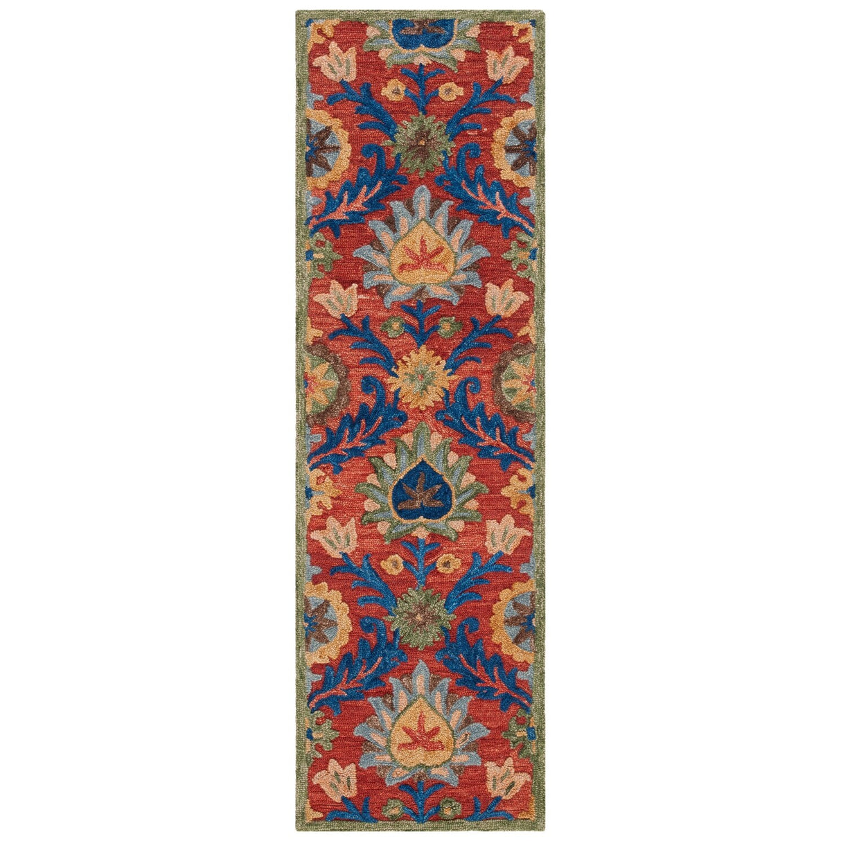 SAFAVIEH Handmade Blossom Malka Floral Wool Rug
