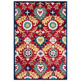 SAFAVIEH Handmade Blossom Malka Floral Wool Rug