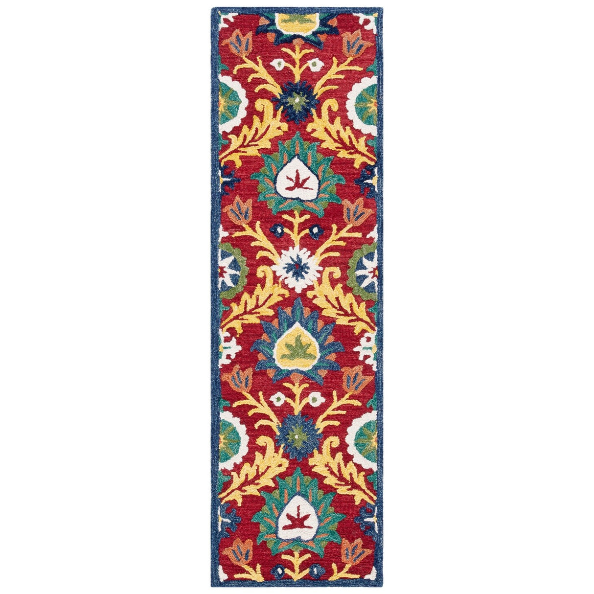 SAFAVIEH Handmade Blossom Malka Floral Wool Rug