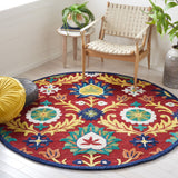 SAFAVIEH Handmade Blossom Malka Floral Wool Rug