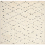 SAFAVIEH Handmade Casablanca Shag Dorette Tribal Wool Rug