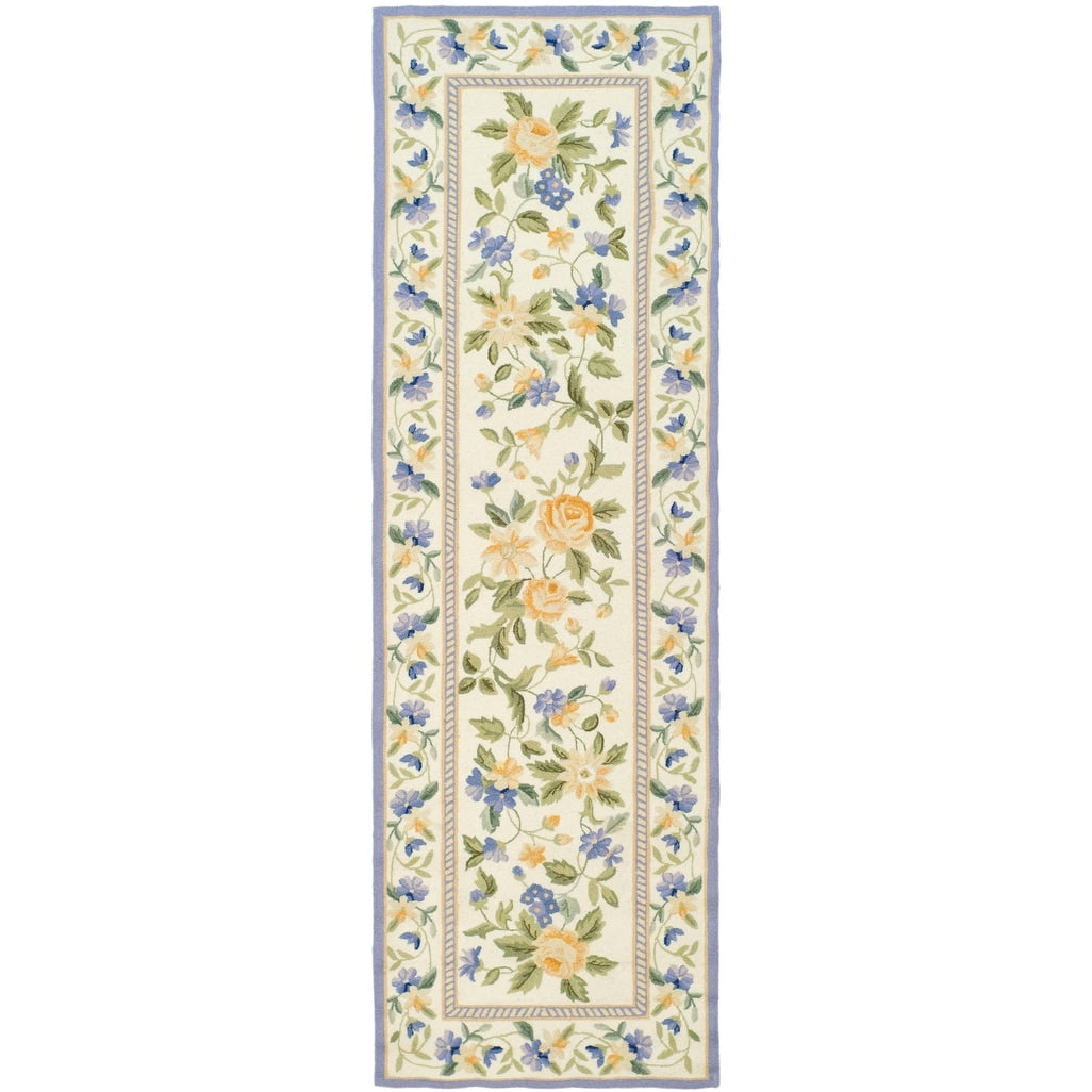 SAFAVIEH Handmade Chelsea Brianda French Country Wool Rug