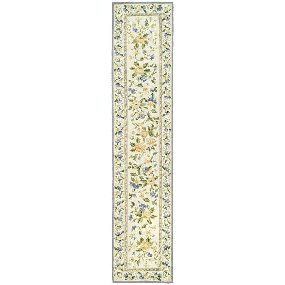 SAFAVIEH Handmade Chelsea Brianda French Country Wool Rug