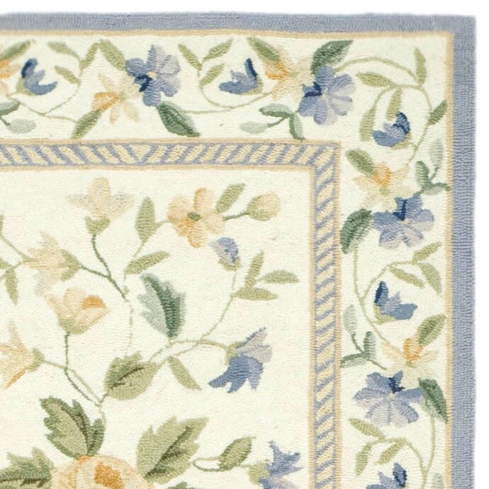 SAFAVIEH Handmade Chelsea Brianda French Country Wool Rug
