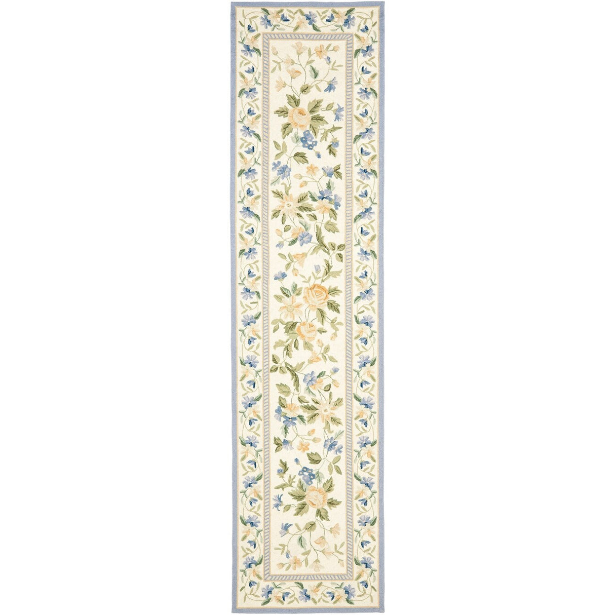 SAFAVIEH Handmade Chelsea Brianda French Country Wool Rug