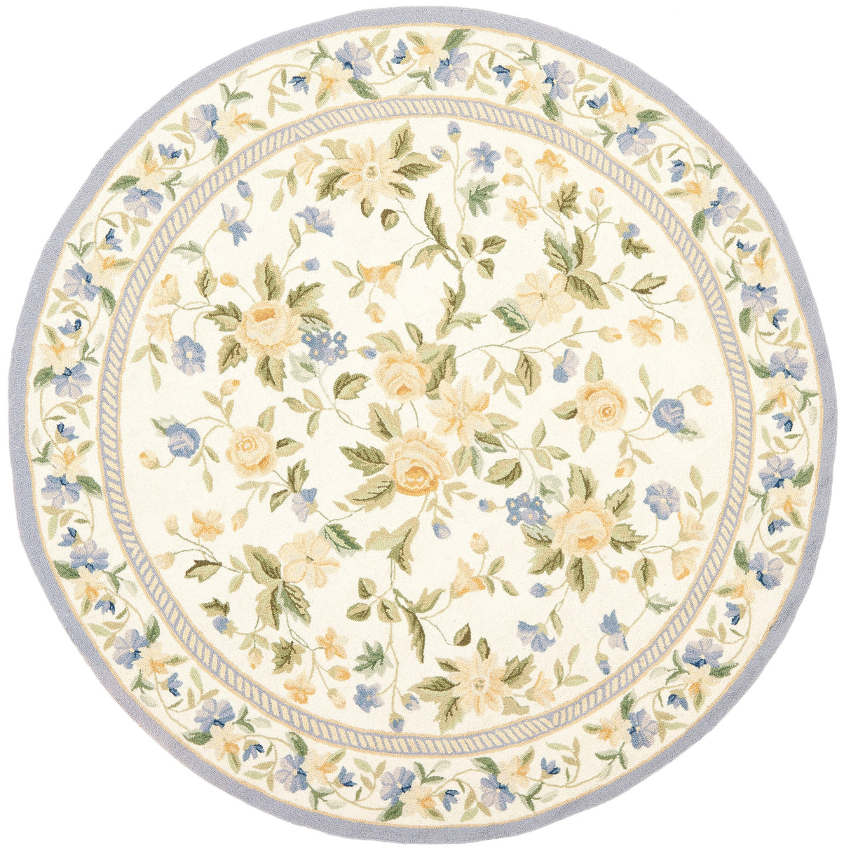 SAFAVIEH Handmade Chelsea Brianda French Country Wool Rug