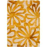 SAFAVIEH Handmade Dip Dye Maze Floral Watercolor Wool Rug