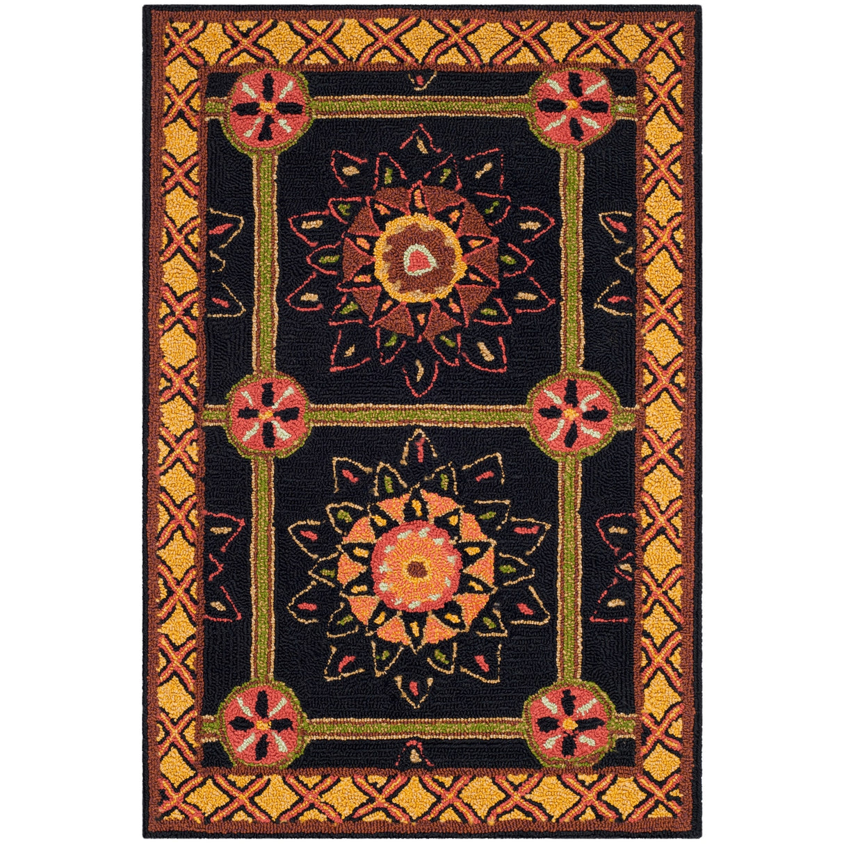 SAFAVIEH Handmade Easy Care Siiri Oriental Rug