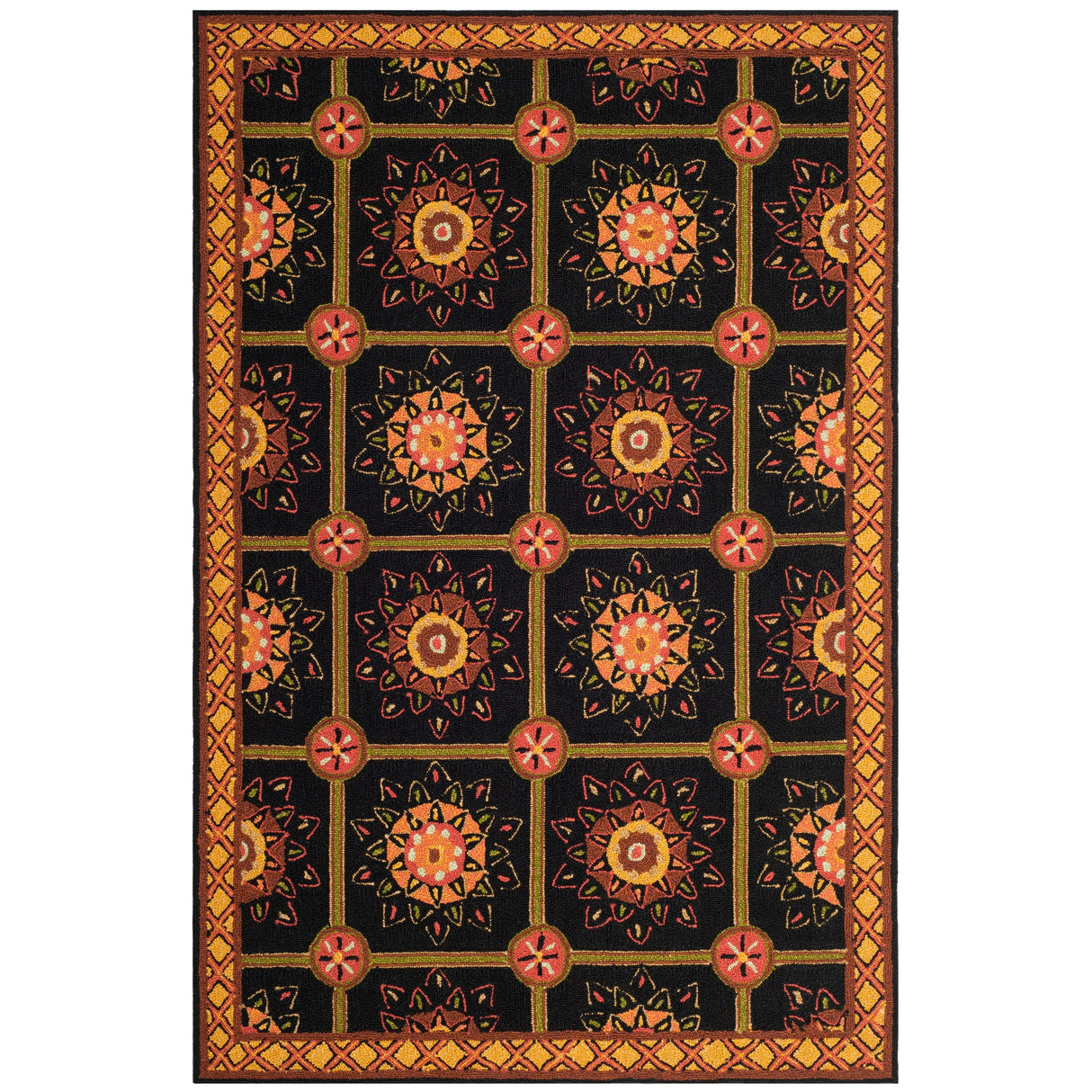 SAFAVIEH Handmade Easy Care Siiri Oriental Rug