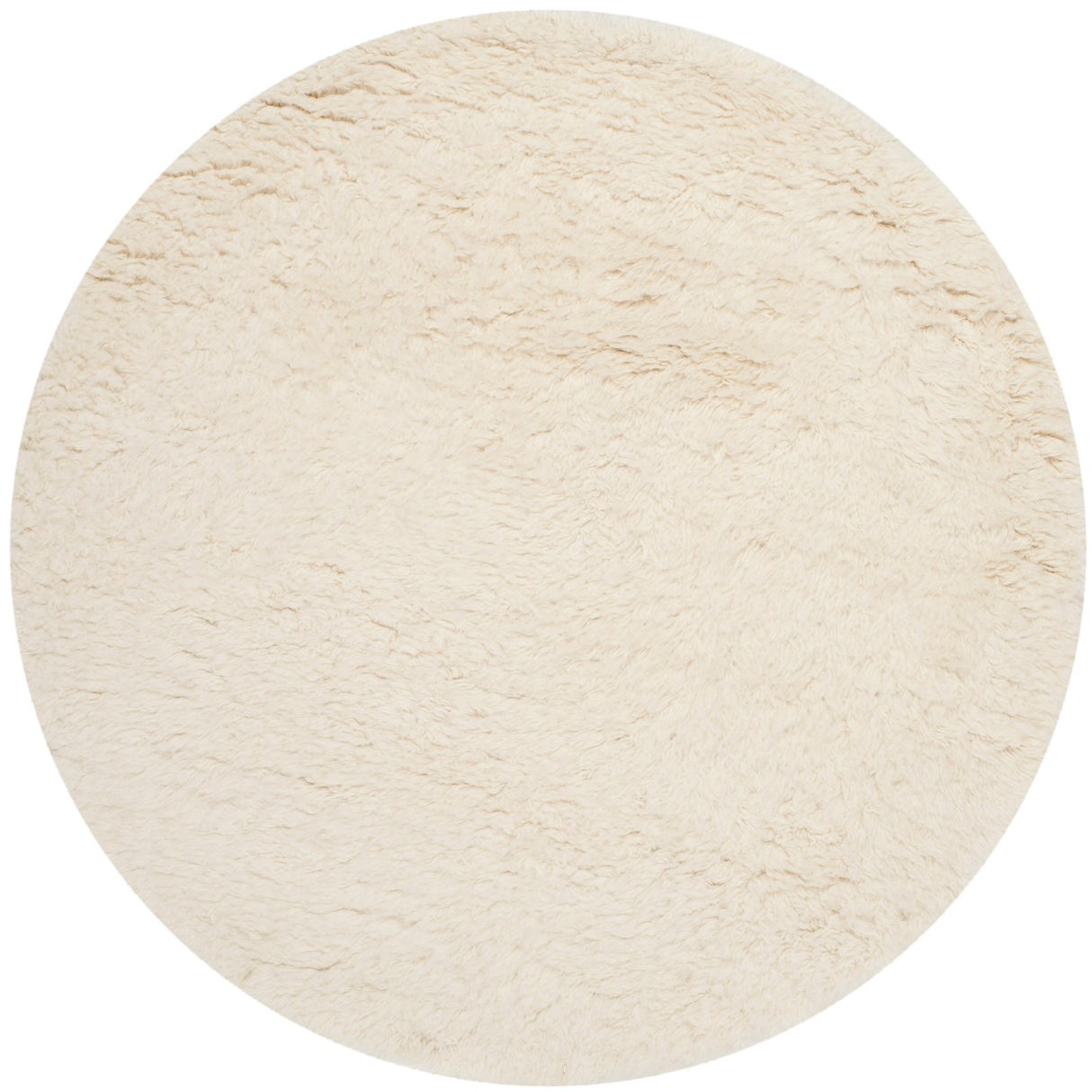SAFAVIEH Handmade Flokati Jannine Shag Solid Wool Rug