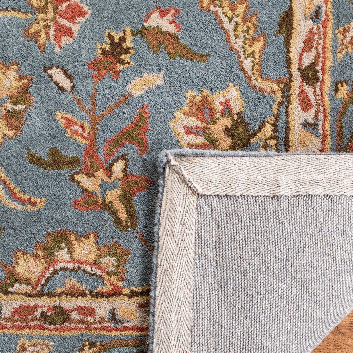 SAFAVIEH Handmade Heritage Bloomfield Traditional Oriental Wool Rug