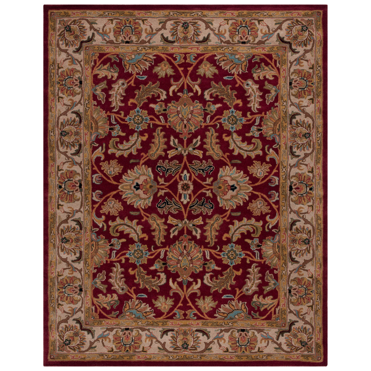 SAFAVIEH Handmade Heritage Lion Traditional Oriental Wool Rug