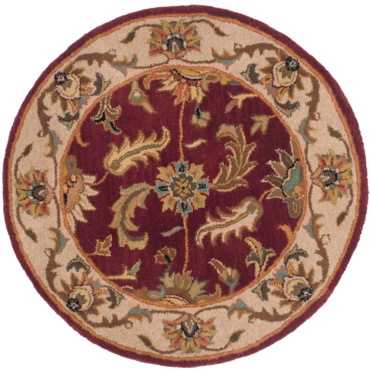 SAFAVIEH Handmade Heritage Lion Traditional Oriental Wool Rug