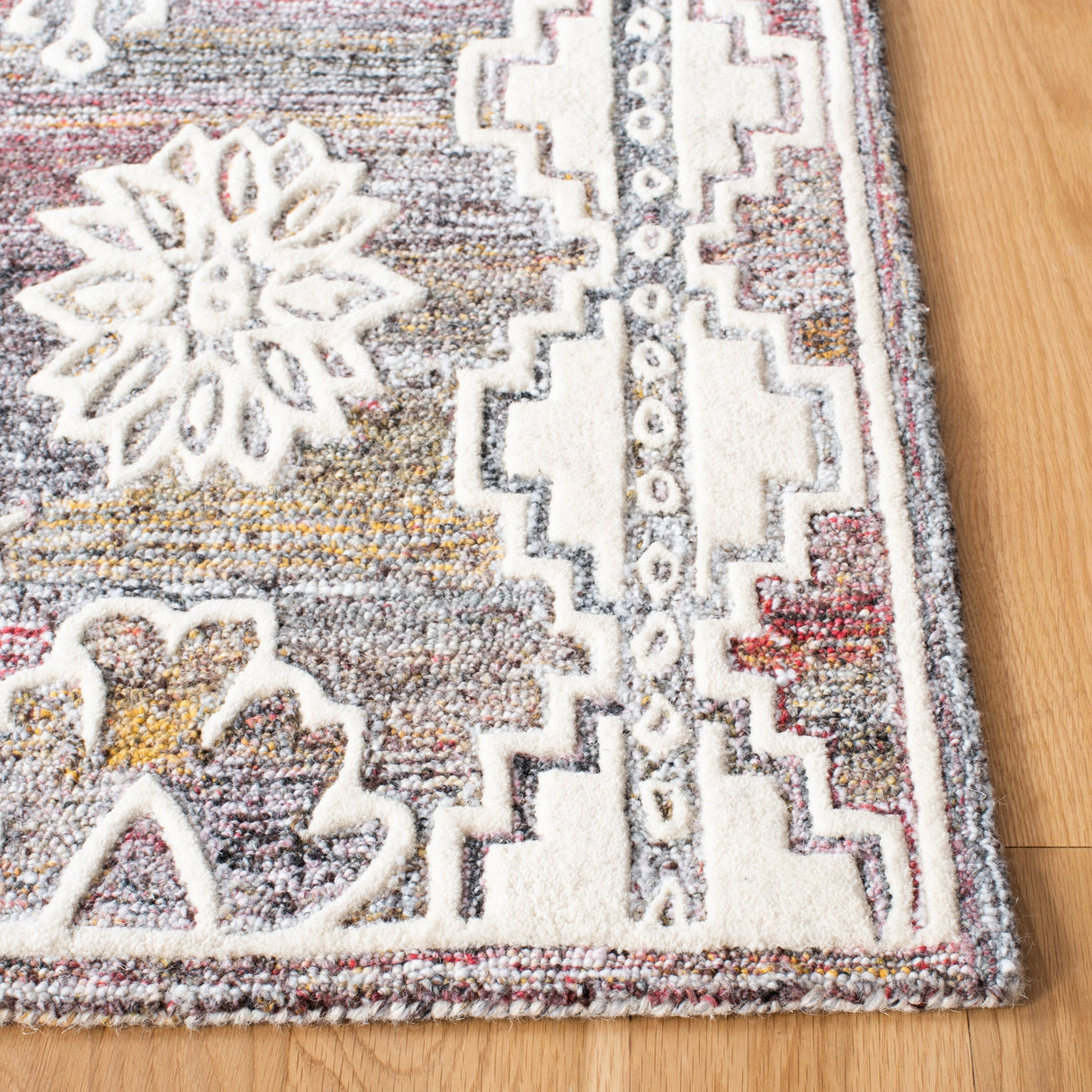 SAFAVIEH Handmade Metro Egita French Country Boho Wool Rug