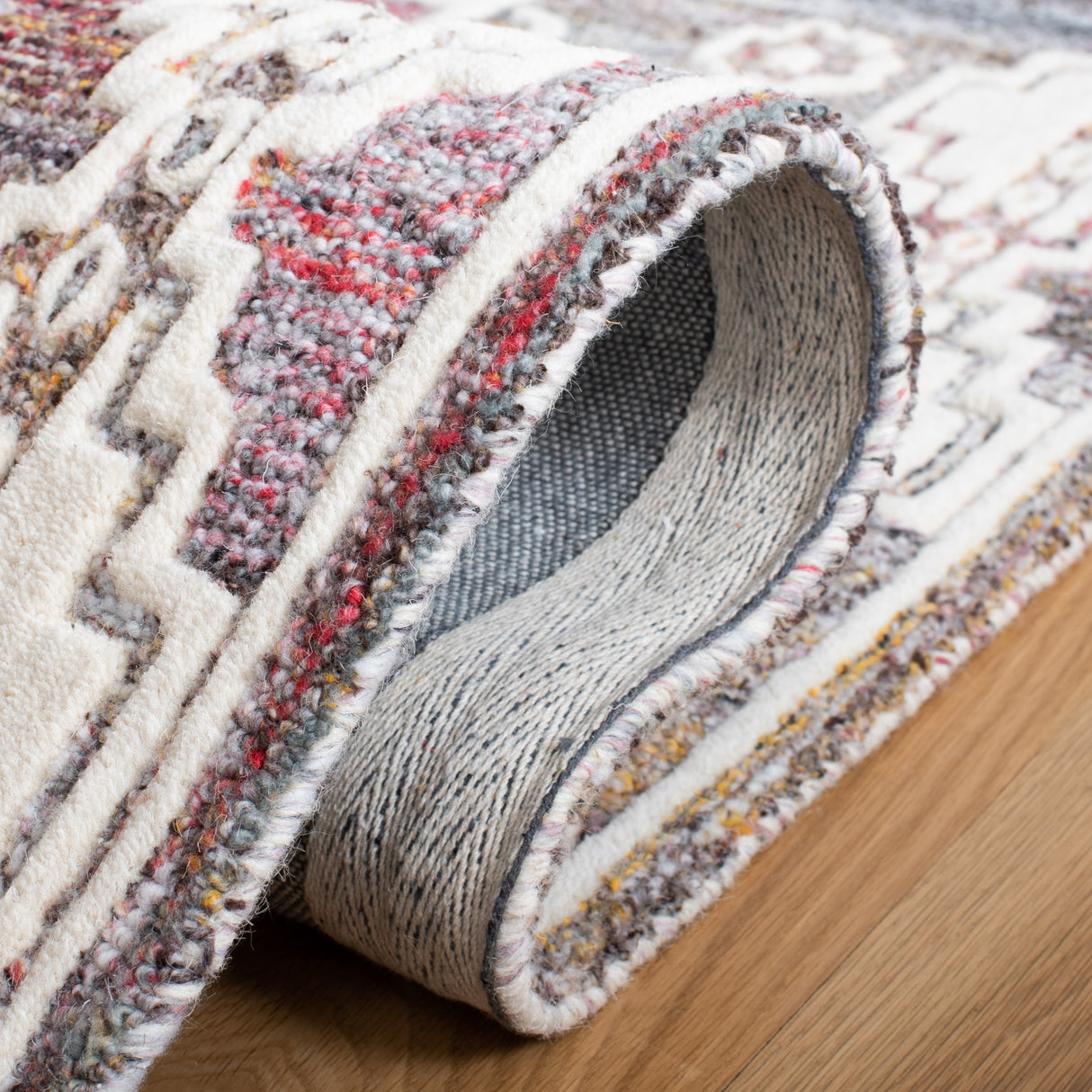 SAFAVIEH Handmade Metro Egita French Country Boho Wool Rug
